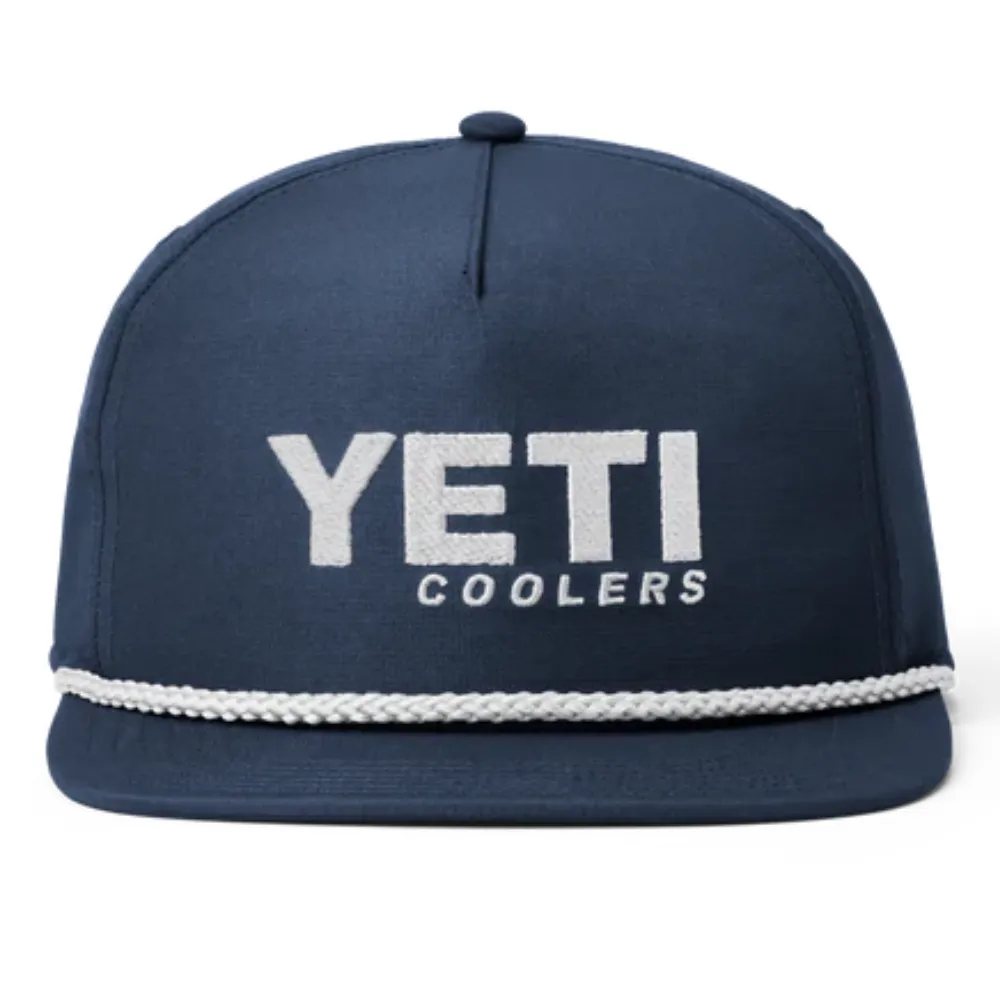 Yeti Coolers Flat Brim Rope Hat